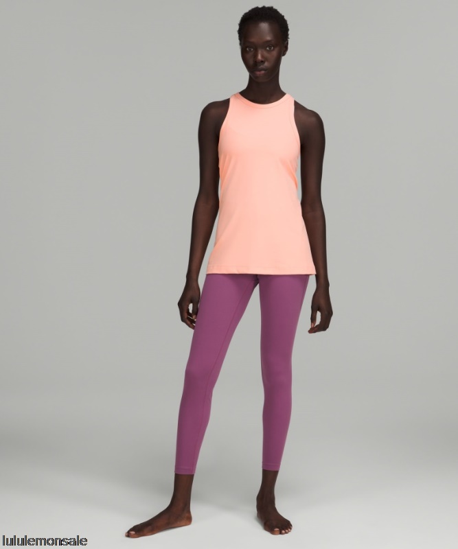 Lululemon Damen DELULU562 | Lululemon Deutschland Dew Pink Align Hüftlanges Tanktop Mit Racerback Nur Online
